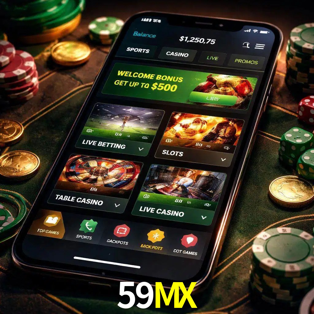 Diseño de juegos móviles 59MX para usuarios en México